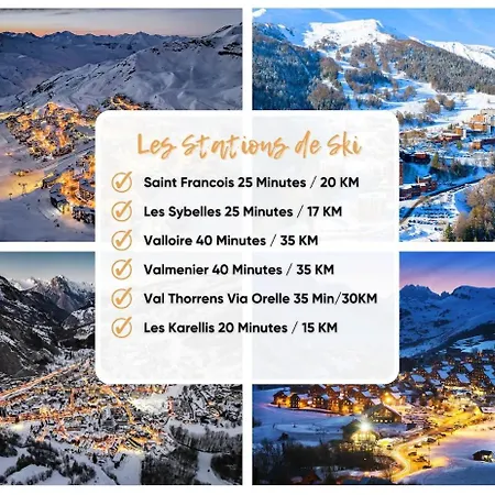 Le Flocon Parking Centre Proche Gare Appartement Saint-Jean-de-Maurienne