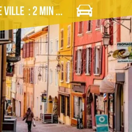 Appartement Le Flocon Parking Centre Proche Gare